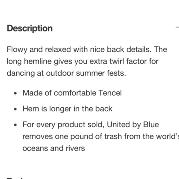 United by blue dress - Picture 11 of 11